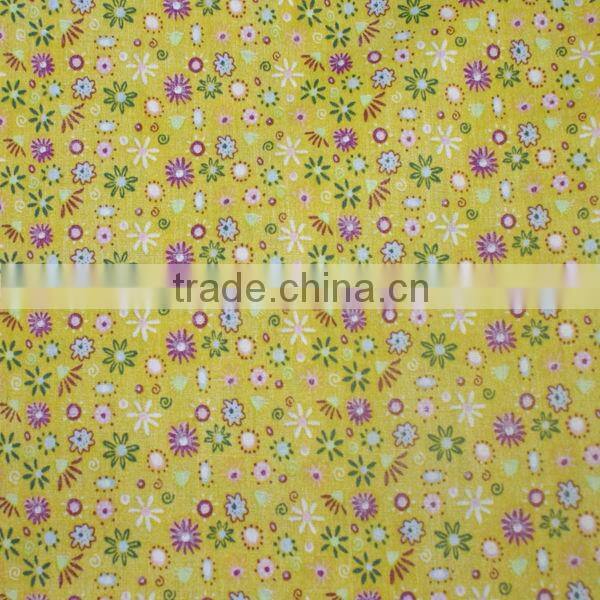 65polyester 35 cotton,printed muslin fabric 45*45 110*76, 100gsm