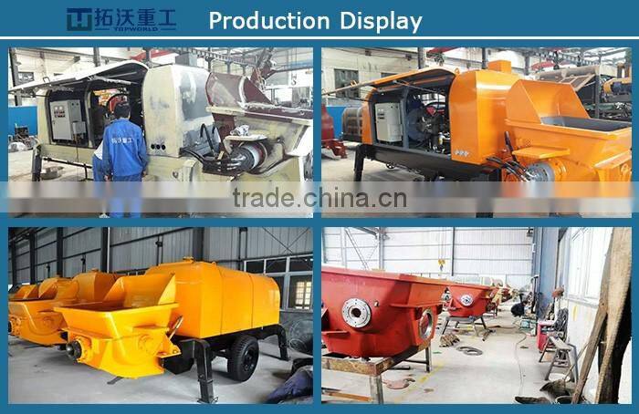 HBT40 diesel engine concrete pump