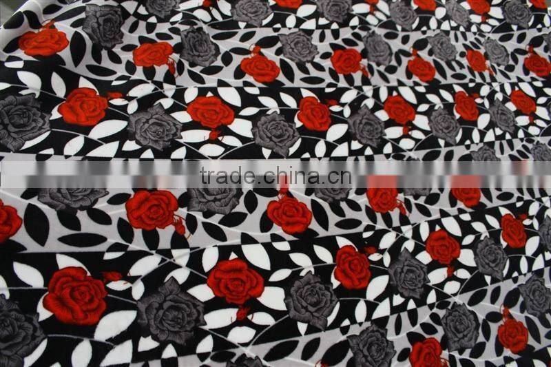 Soft warm polyester polar fleece blanket