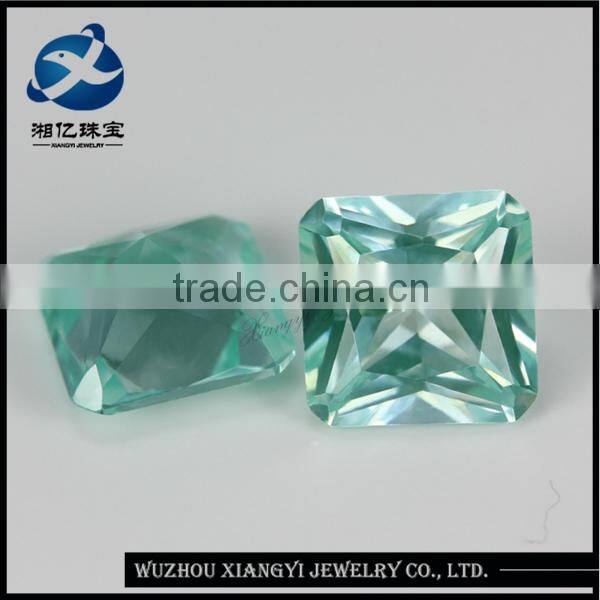Newest shinning octagon shape princess cut loose spinel gems wholesale