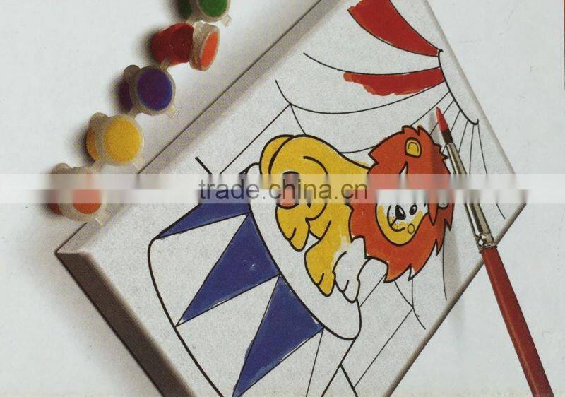 Drawing your own canvas pictures, Canvas drawing toy set, Drawing toy for kids