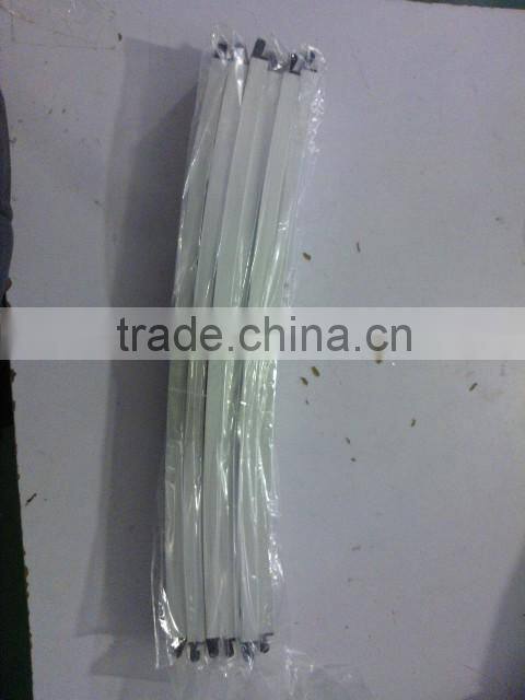 square pole promotion table with folding screen