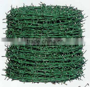 Anping manufacturer double strand barbed wire factory price standard length per roll