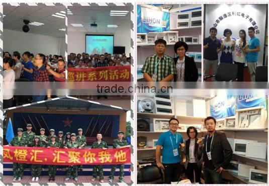 Outdoor use waterproof plastic distribution box with IP65