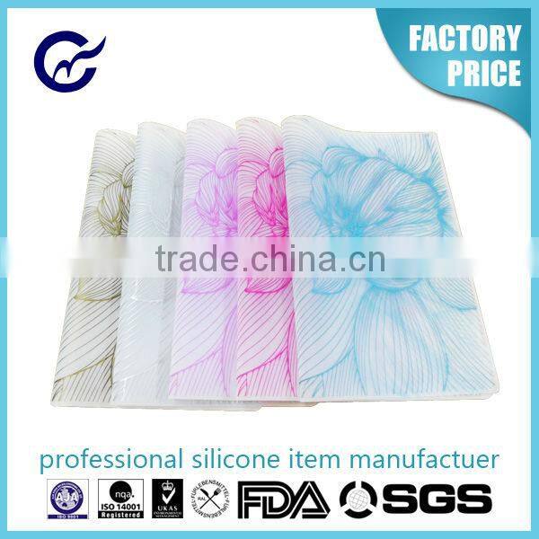 New Arrival Custom Alphabets Silicone placemat full printing pattern baking mat