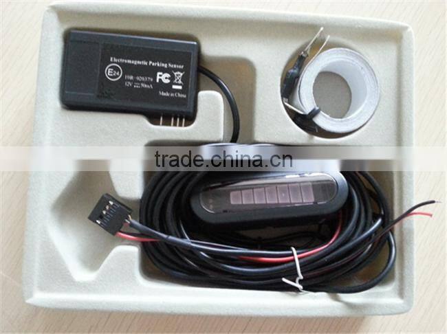 Factory Directly No Holes Reverse Sensor LED Display Style Invisible Electromagnetic Parking Sensors