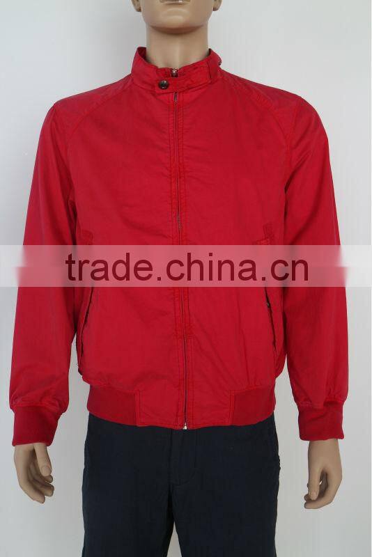 Men's Fashion Red Spring Jacket/OEM Service/Man Jacket