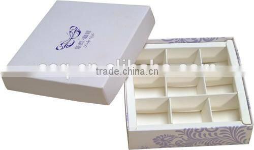 Chocolate box packing gift box with OEM printing