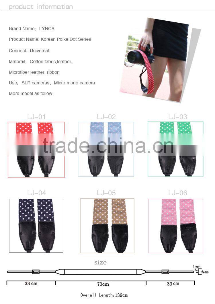 Camera accessories camera shoulder leather Nylon strap
