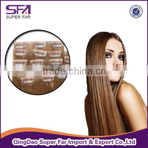 cheap 100% human hair clip in hair extension,clip in curly hair extension