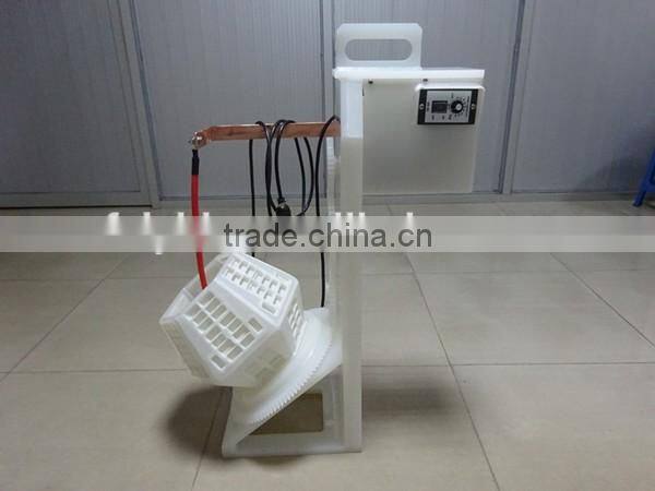 Feiyide Tilting Metal Galvanizing Chrome Screw Barrel Electroplating Machine