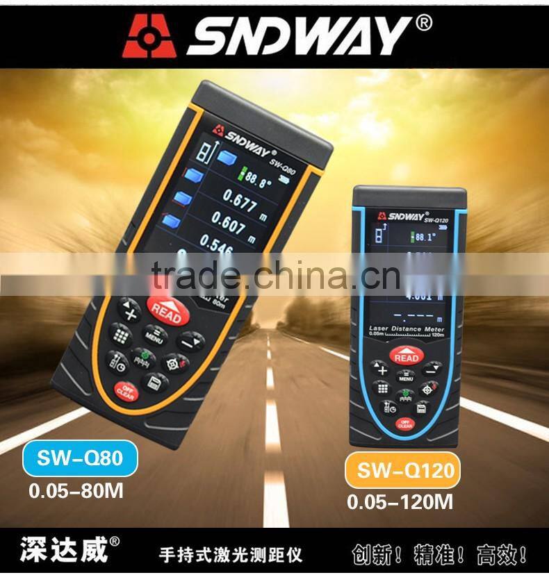 Laser Distance Meter 80m 120m Factory Price Distance Measurement Optical Distance Measurement Instrument