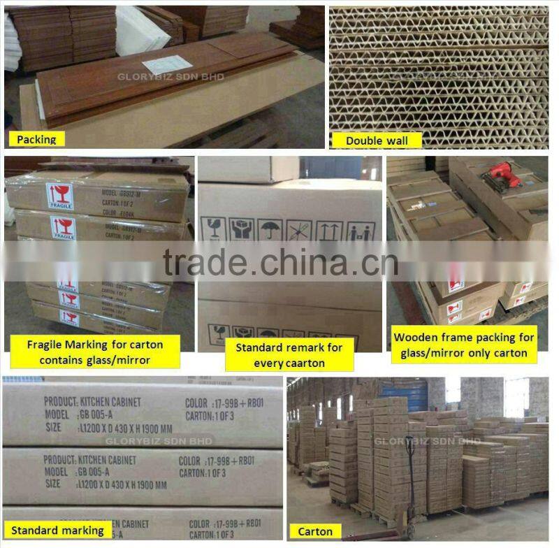 Big Wardrobe Closet, MDF 6 Doors Wardrobe, Malaysia Bedroom Furniture Designs