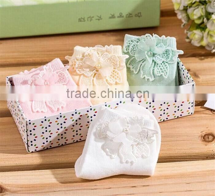 Cute girl baby girl tube baby Socks,Little girl ruffle socks, Socks wholesale
