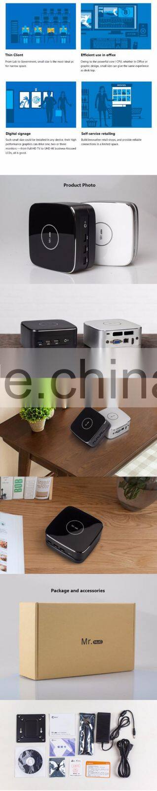 Intel Core i3 4010 Mini PC Win 7/8/10 Barebone Desktop Computer Linux Server