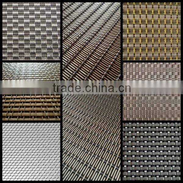 wire mesh for elevator cab interiors decoration