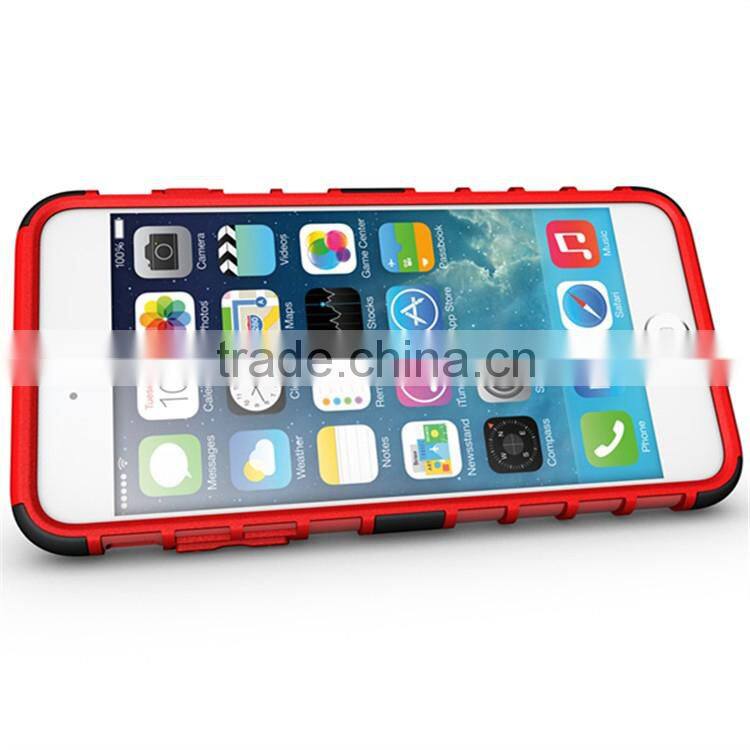 Stryfer tpu+pc 2 in 1 for iphone 6 armor case ,phone cases with stand fuction for iphone 6 plus