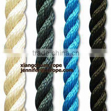 3 strands pp/polyester rope dia6mm-135mm