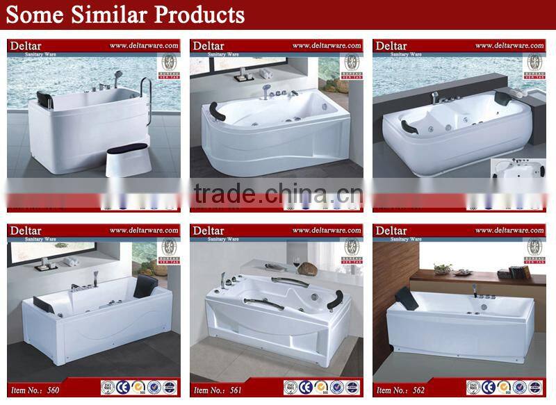 custom design whirlpool bathtub, small bathroom bathtub massage function, kinds of best bathtub for bathroom