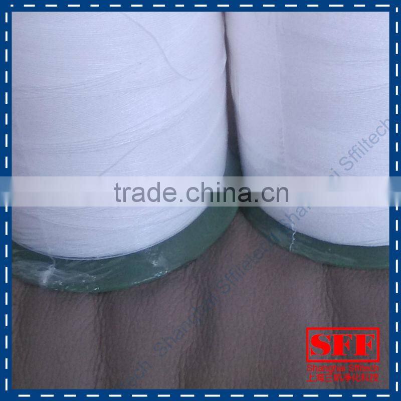 Industry high quality sewing thread teflon thread for aramid filter bag