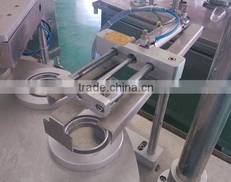 2016 new product yogurt cup rotary filling sealing machine