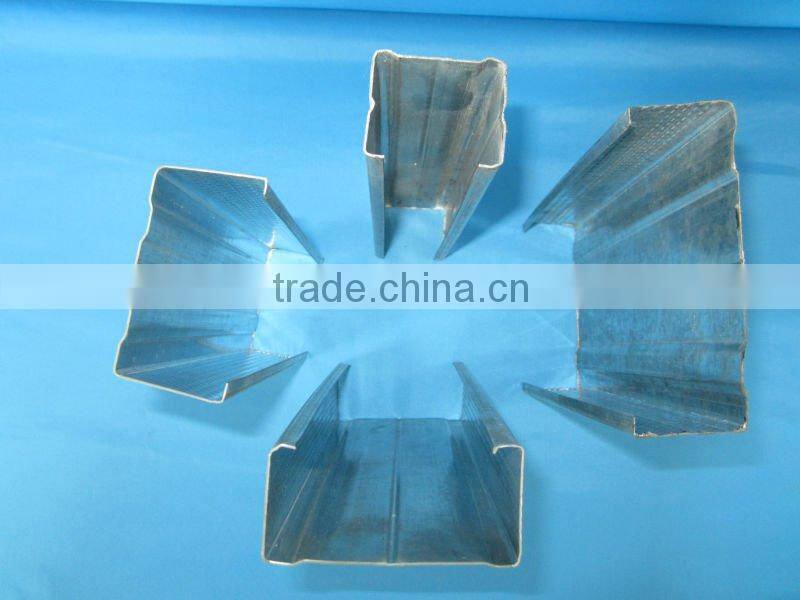 Factory price galvanzied light steel frame for partition AZ80g