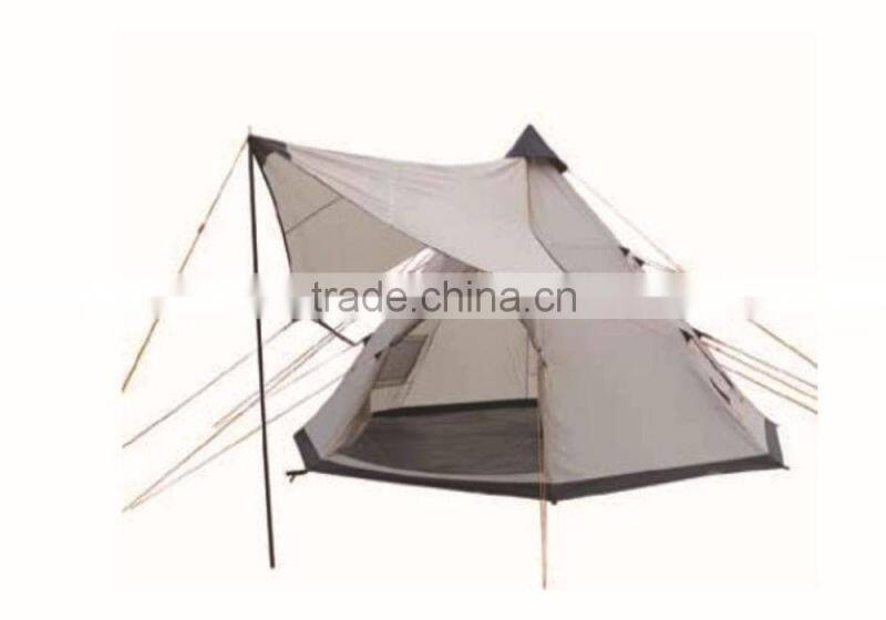 6 person high quality canvas bell tents