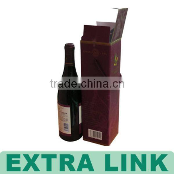 Wholesale creative design high quality durable Duplex leather wine box