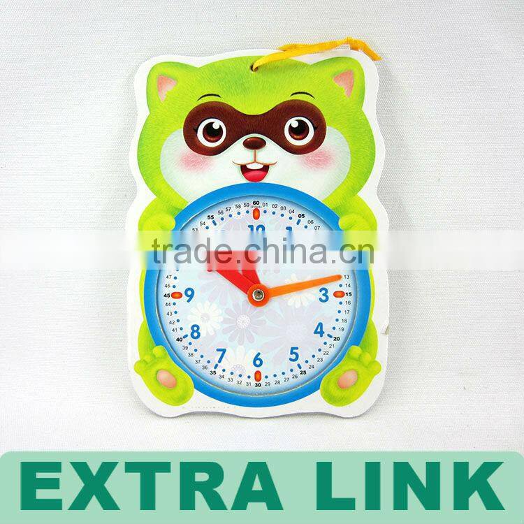 Funny and lovely clock children learning book