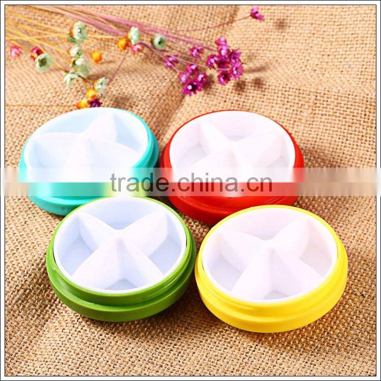 Portable travel pill box