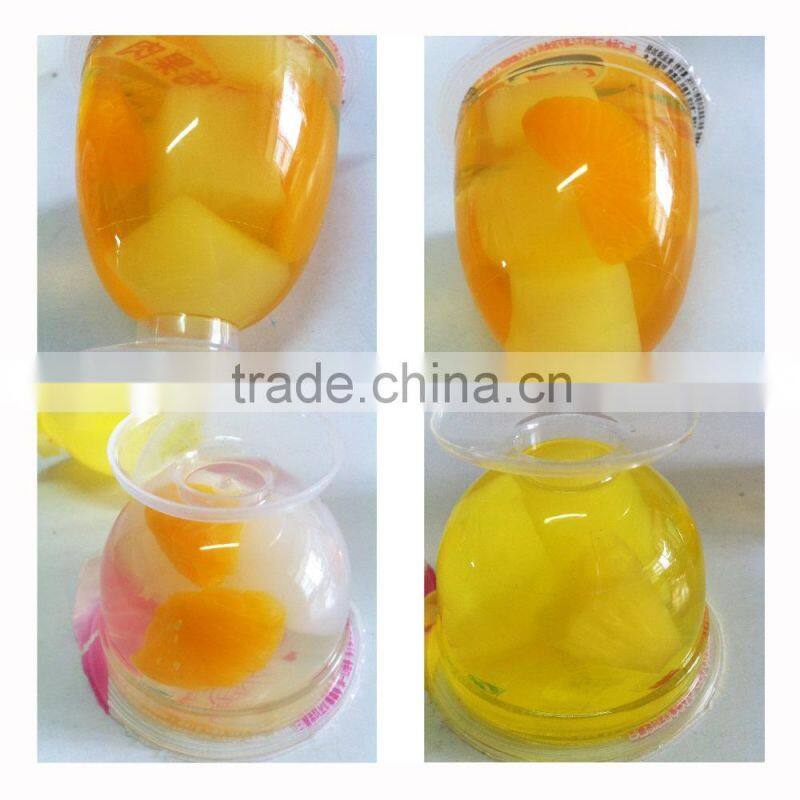 Various Flavous Jelly Cup With Real Fruit