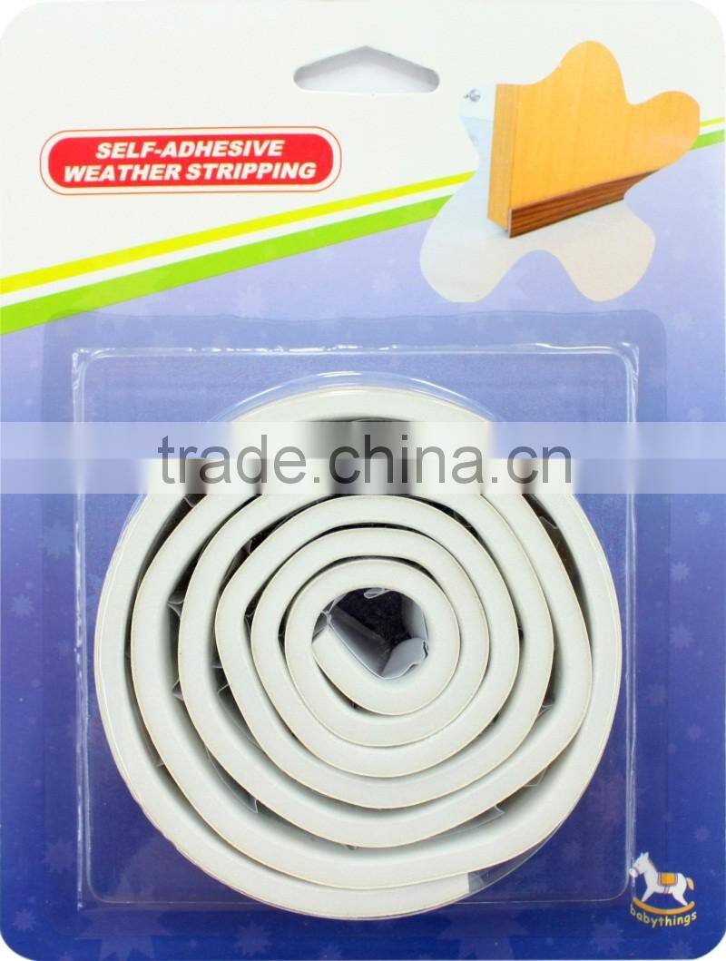 Household furniture accessory Adheisve weatherstrip Door Strips