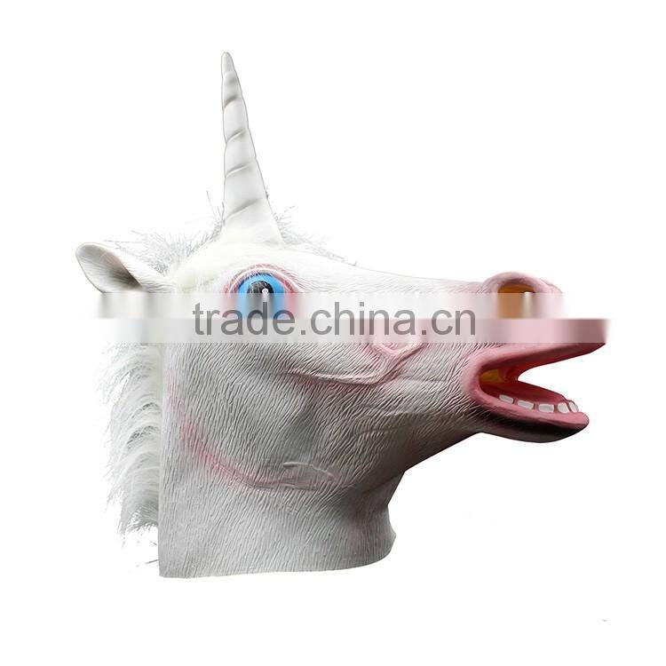 2016 New Fashion cosplay fashionable cute wire EL light horn Mask
