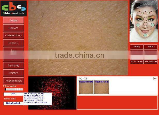 2015 High definition and exact accuracy skin moisture sensor for sale