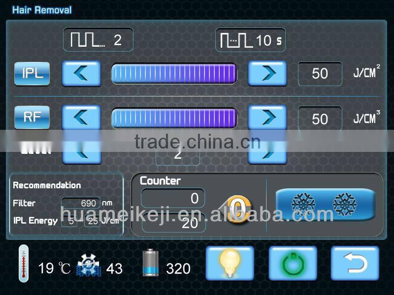 elight hair removal China huamei