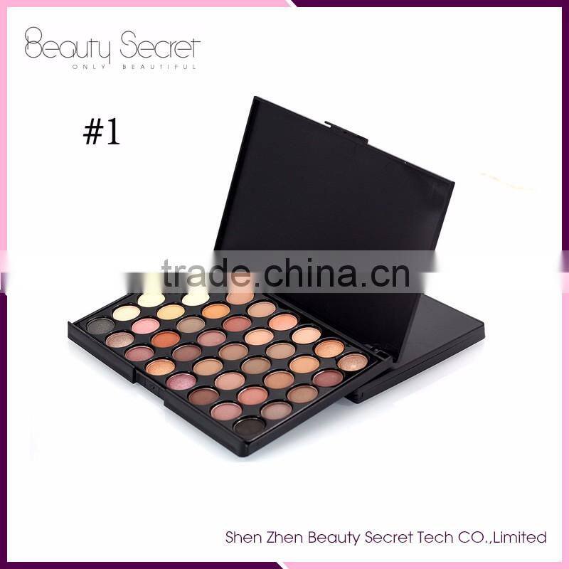 cosmetics naked eye shadow palette 40 colors OEM accept