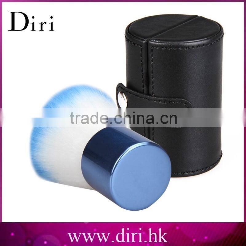 2016 best cosmetic makeup kabuki brush with PU pouch