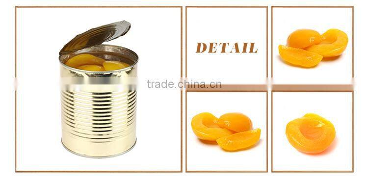 590g canned yellow peach halves in syrup