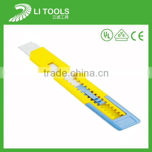 hot -selling stainless double blades professional utility cutter knife