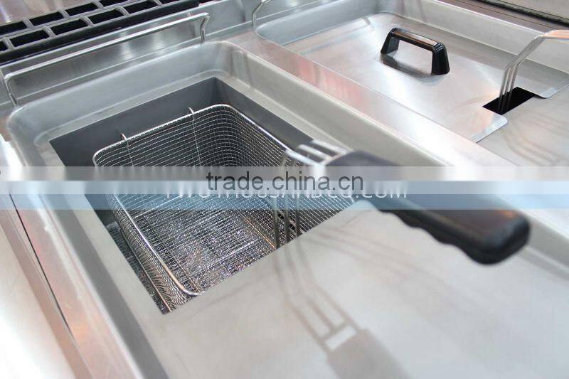 Gas Deep Fryer - 40 Liters, 105772 BTU, TT-WE154A