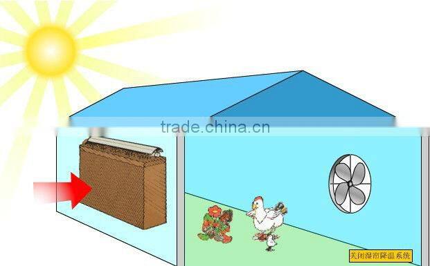 50" Poultry Cone Type Exhaust Fan with Stainless Steel Blades