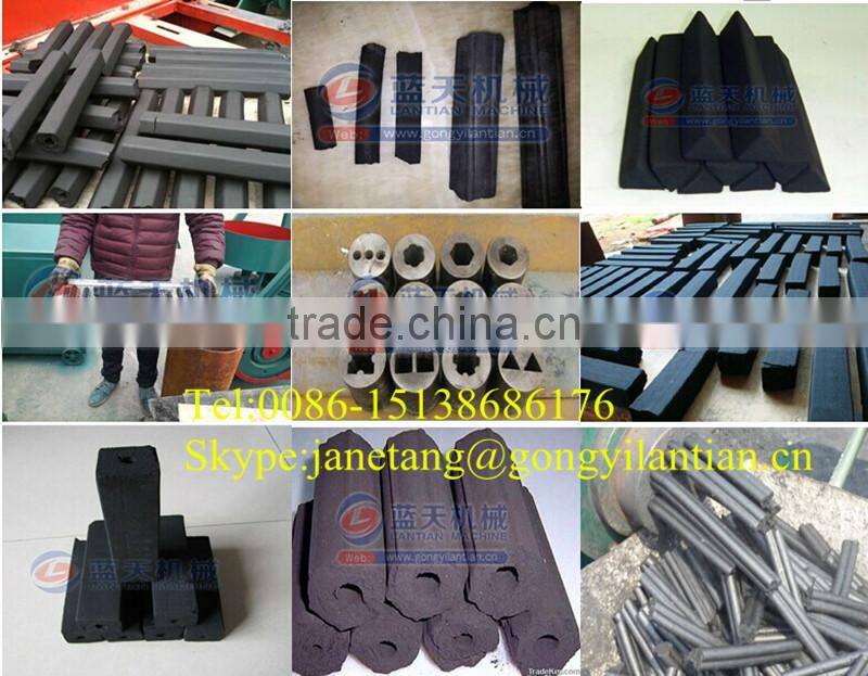 Barbecue charcoal extruder press machine shisha coal briquette machine
