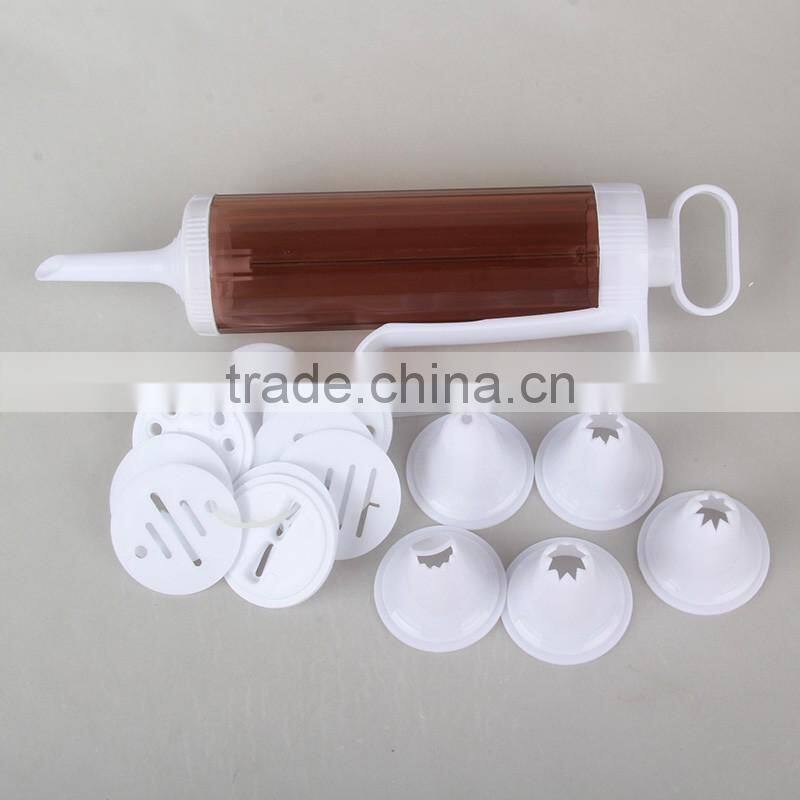 2016 NEW hot sale wholesale Piping Rob Suit Plastic Cake Decorating Tips Pen for Fondant Icing for make cake