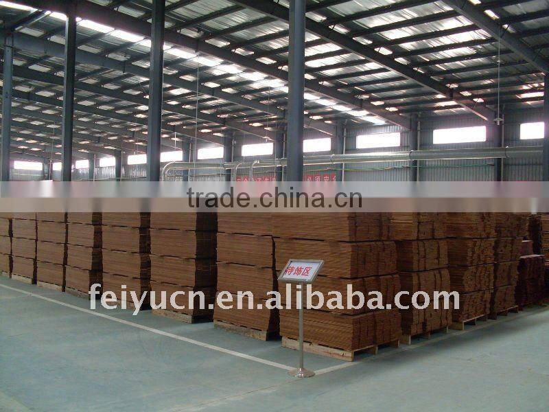 Click-lock Carbonized Strand Woven Bamboo Flooring
