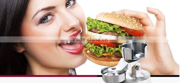 manual stainless steel patty press/hamburger press,hamburger patty press maker