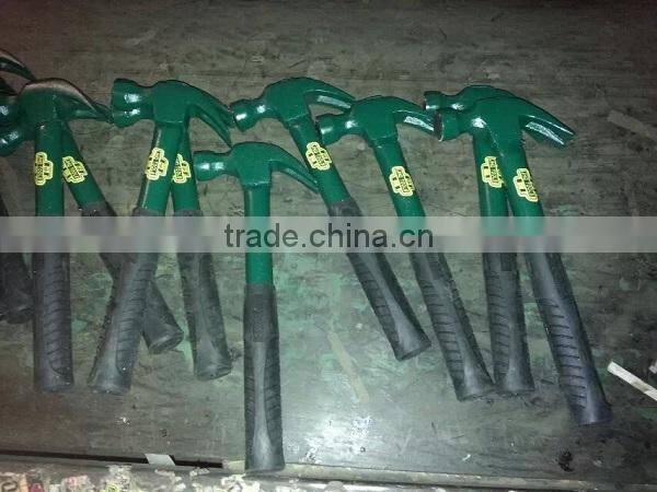 2015 hot sell forging claw hammer steel claw hammer