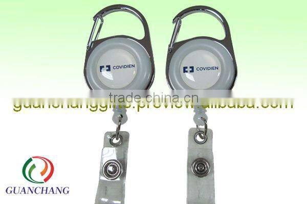 latticework badge reel, black blank yoyo reels