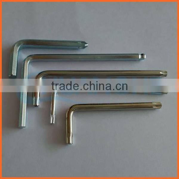 China manufacturer hex wrench used in repairing factory