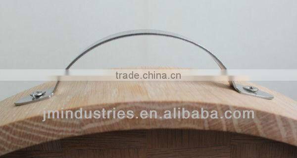 High Quality Oak Wood Bread Tray with Handle