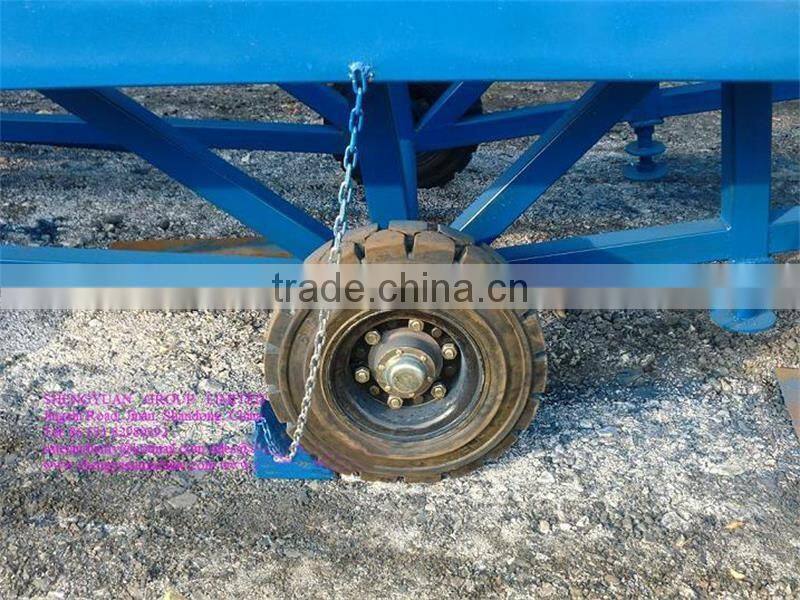 Mobile Dock Ramp For Container Load And Unload With Forklift